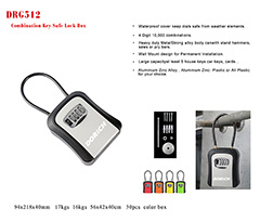 DRG512 Combination  Key safe Lockbox