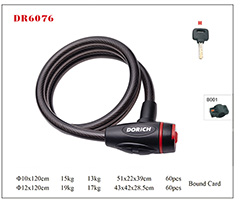 DR6076 Spiral Cable Lock