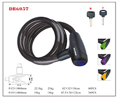 DR6057 Spiral Cable Lock