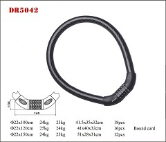 DR5042 Combination Cable lock
