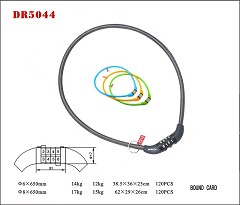 DR5044 Combination Cable lock