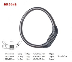 DR5048 Combination Cable lock