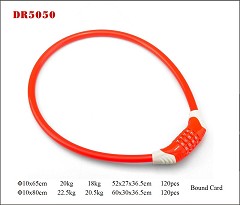 DR5050 Combination Cable lock