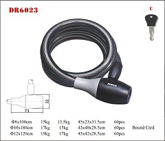 DR6023 Spiral Cable Lock