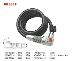 DR6028 Spiral Cable Lock