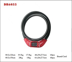 DR6033 Spiral Cable Lock