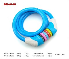 DR6040 Spiral Cable Lock