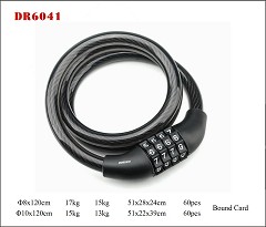 DR6041 Spiral Cable Lock