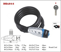 DR6044 Spiral Cable Lock